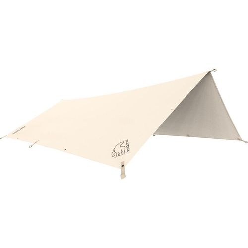 Nordisk Unisex Campingausrüstung Kari 8 Technical Baumwolle Tarp Beige