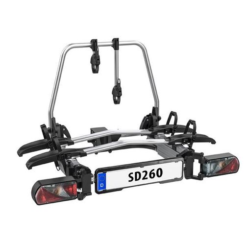 LAS AUTO UND CAMPINGZUBEHöR Fahrradträger, Anhängekupplung Flügeltürträger SD260 für 11596