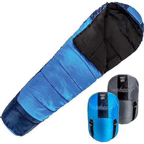 Schlafsack / Premium-Schlafsack für Erwachsene und Kinder – Warm für 3-4 Jahreszeiten, wasserdichter, leichter Schlafsack für Damen und Herren, ideal für Camping, Festivals und mehr