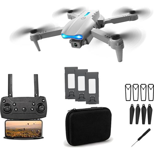 Extralink, Drohne E99 Pro, Drohnenset + 3 Batterien + Koffer, 1800mAh