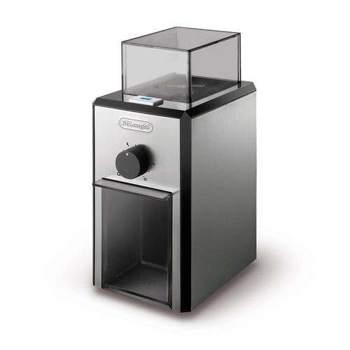 DE'LONGHI Kaffeemühle "KG89", silber (edelstahlfarben), B:13cm H:26cm T:16cm, Kaffeemühlen
