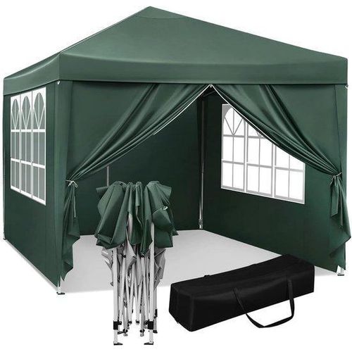 Partyzelte, wasserdichte Faltzelte, Sonnenschutz, Partyzelte mit Seitenteilen, Zelte für den Garten, die Terrasse, Campingplätze, Festivals, Pagodenzelte mit Oxford-Metallgewebe