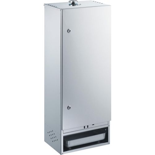 Peetz Edelstahl-Räucherofen 880 - für ca. 28 Fische silber mit Tür