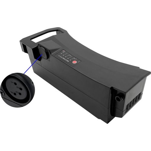PowerSmart 36V 14.5 Ah eBike Akku für Gazelle Impulse C8 Impulse EM C7, Impulse EM C7+, Impulse EM C8