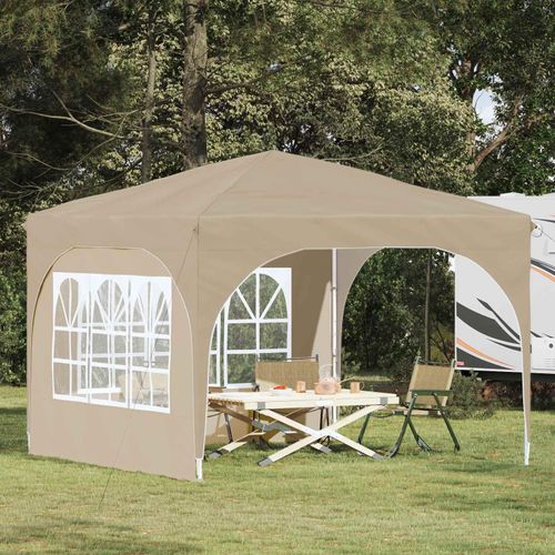 Möbel Pop-up Partyzelt 290 x 290 x 245 cm CremePavillons & Partyzelte - Pavillons & Partyzelte c6646
