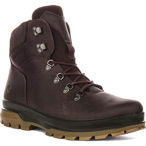 Ecco Rugged Track Stiefel in Kaffee für Herren – 8/8,5 UK – 42 EU – 8/8,5 US / Kaffee