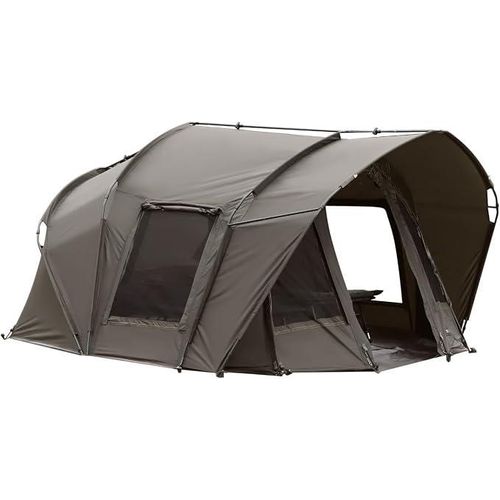 Angelzelt Fort Knox Air 2,5 Mann 2.0 Bivvy – Wasserdichtes Karpfenzelt mit 10.000 mm Wassersäule, abnehmbarem Frontpanel und extra großer Bodenplane