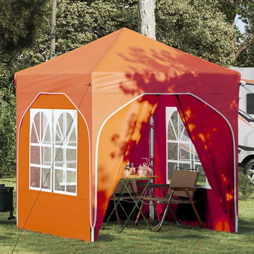 Möbel Pop-up Partyzelt 192 x 192 x 245 cm OrangePavillons & Partyzelte - Pavillons & Partyzelte c6640
