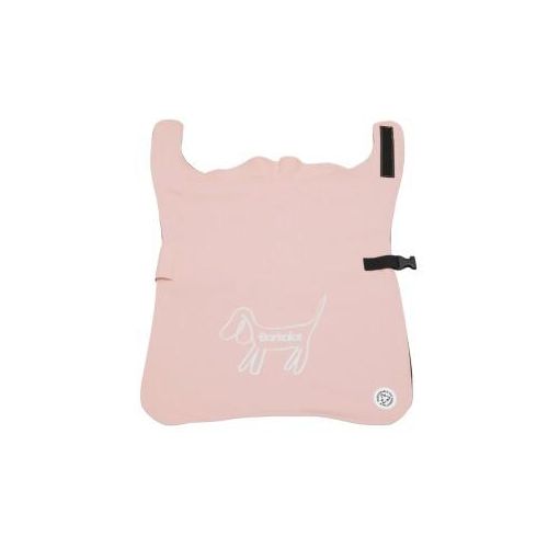 Barkalot Hunderegenmantel aus Upcycled-Stoff pink L