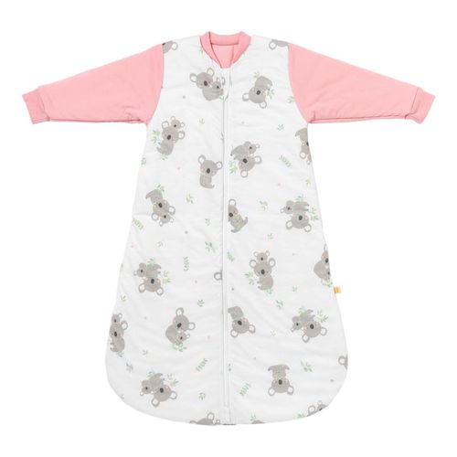 Babyschlafsack SCHLUMMERSACK "Schlafsack ohne Füßen 3.5 Tog" Gr. 80, rosa (koala), Schlafsäcke, Baby, L: 80cm, Obermaterial: 100% Baumwolle CO., L:80cm