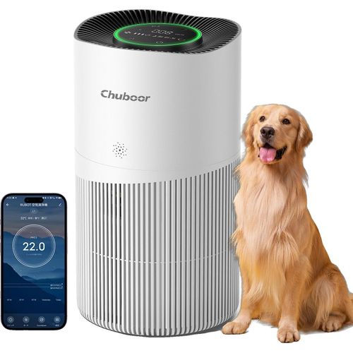 Luftreiniger, H13 HEPA-Filter, bis zu 120 m² Abdeckung, WLAN, 5kg