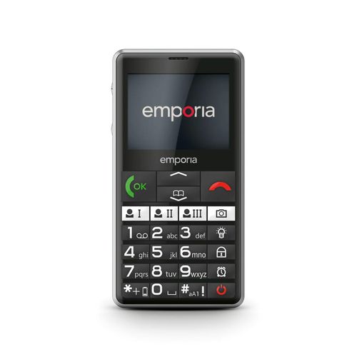 Emporia PURE-LTE, Schwarz - Modell 2025 Handy (Seniorenhandy)