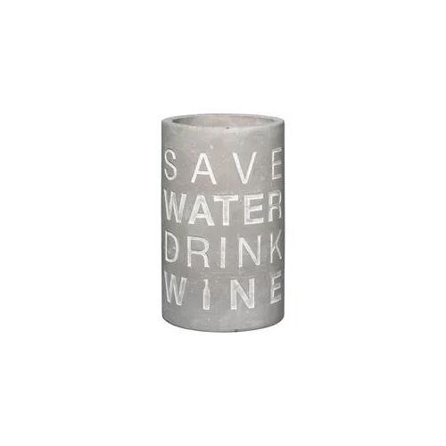 räder Weinkühler Save Water Drink Wein Beton