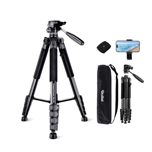 ROLLEI Compact Traveler Star S4 Stativ (für Kameras &; Smartphones)